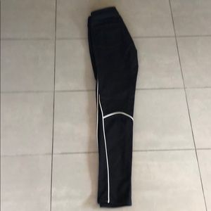 Rag and bone black jean white piping